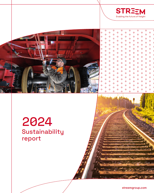 Demi container - Sustainability report 2024 (Streem group) maintenance and service container